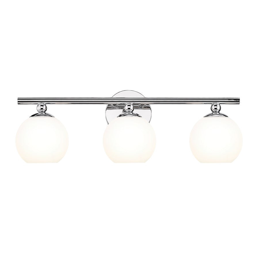 Z-Lite Neoma 3 Light Vanity, Chrome/Opal Etched - 1100-3V-CH