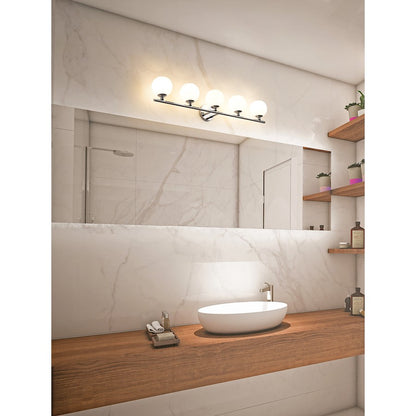 5 Light Bathroom Vanity Light