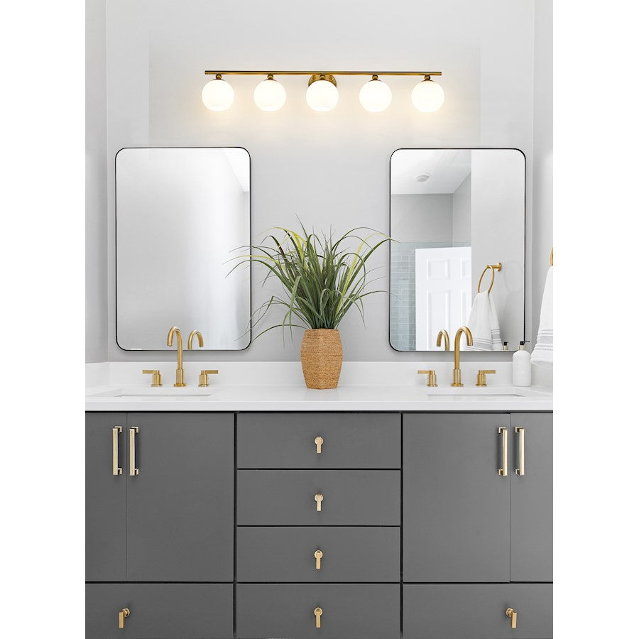 5 Light Bathroom Vanity Light