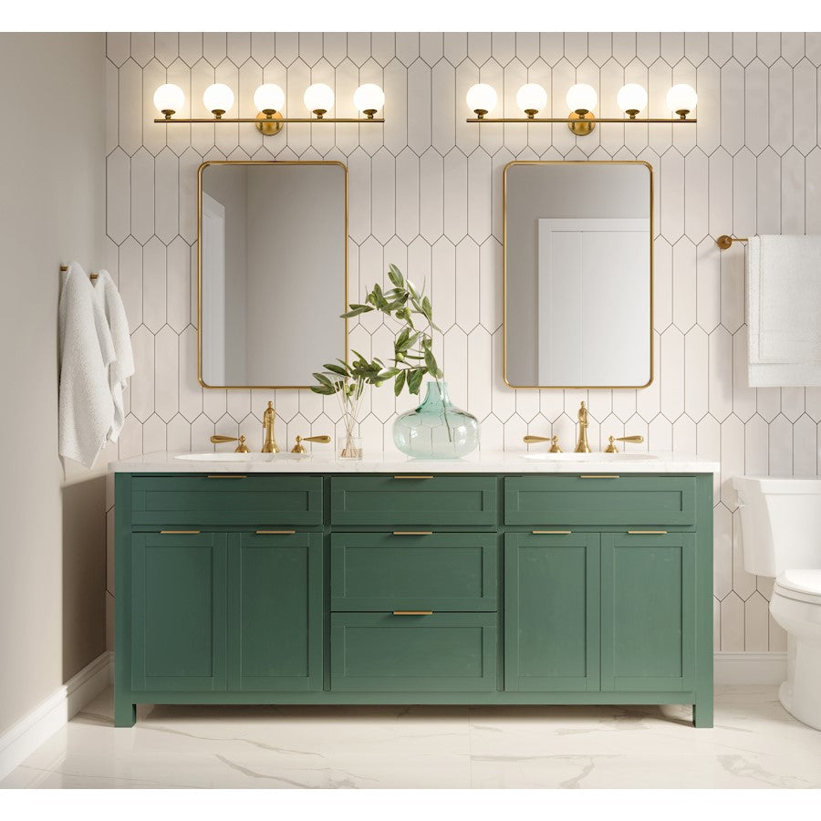 5 Light Bathroom Vanity Light