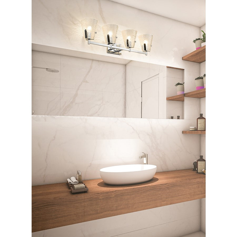 4 Light Bathroom Vanity Light