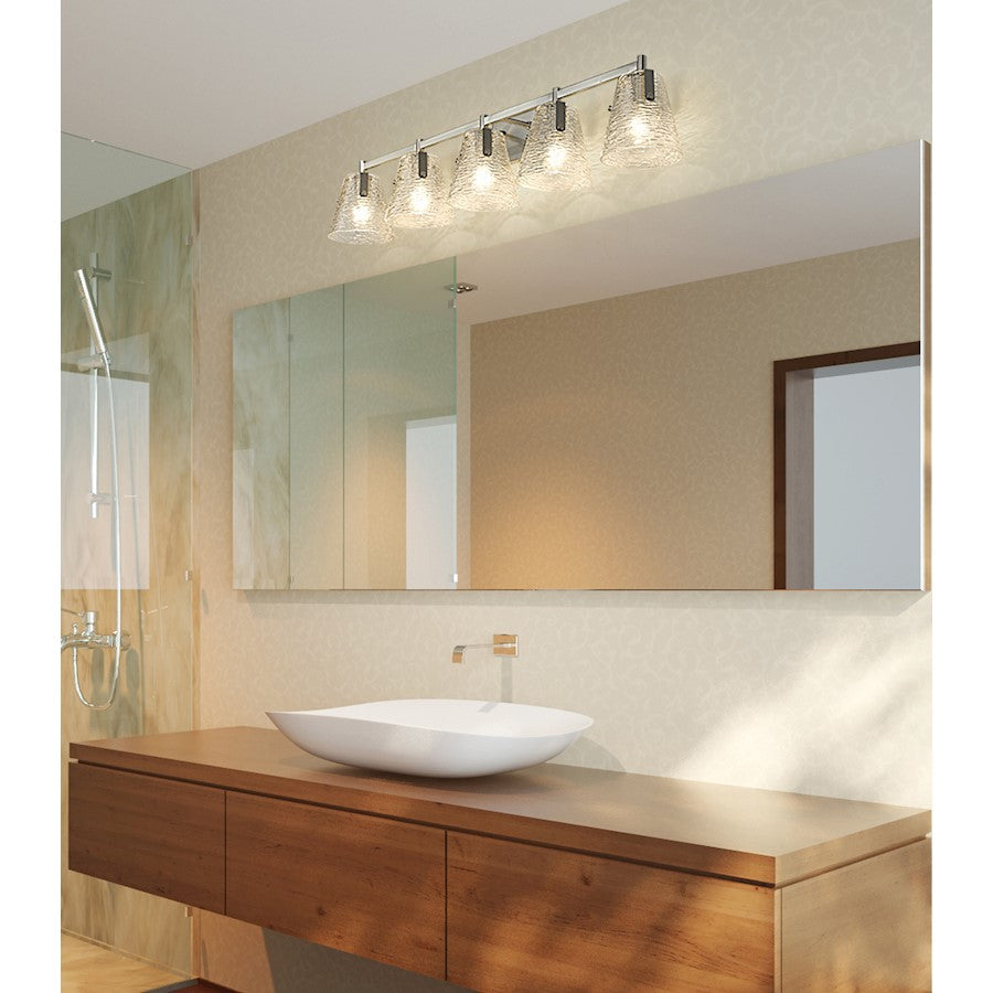 5 Light Bathroom Vanity Light