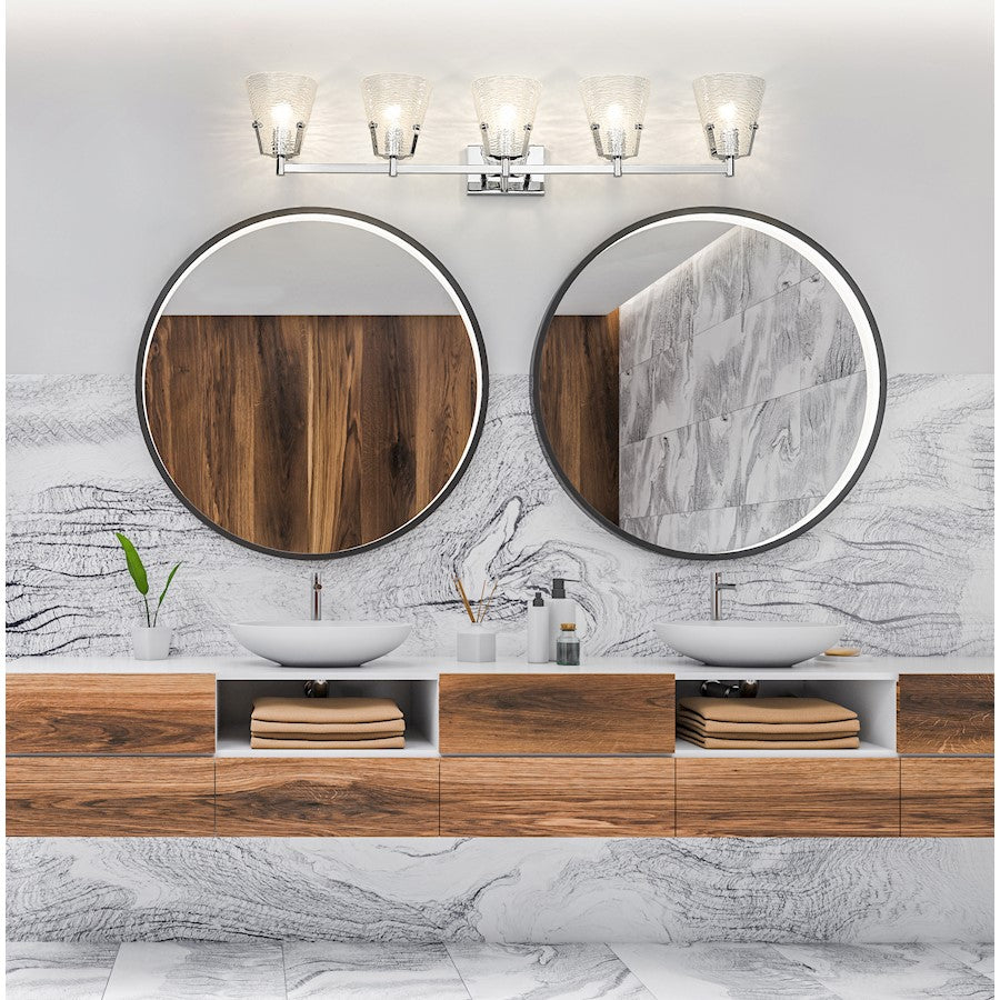 5 Light Bathroom Vanity Light