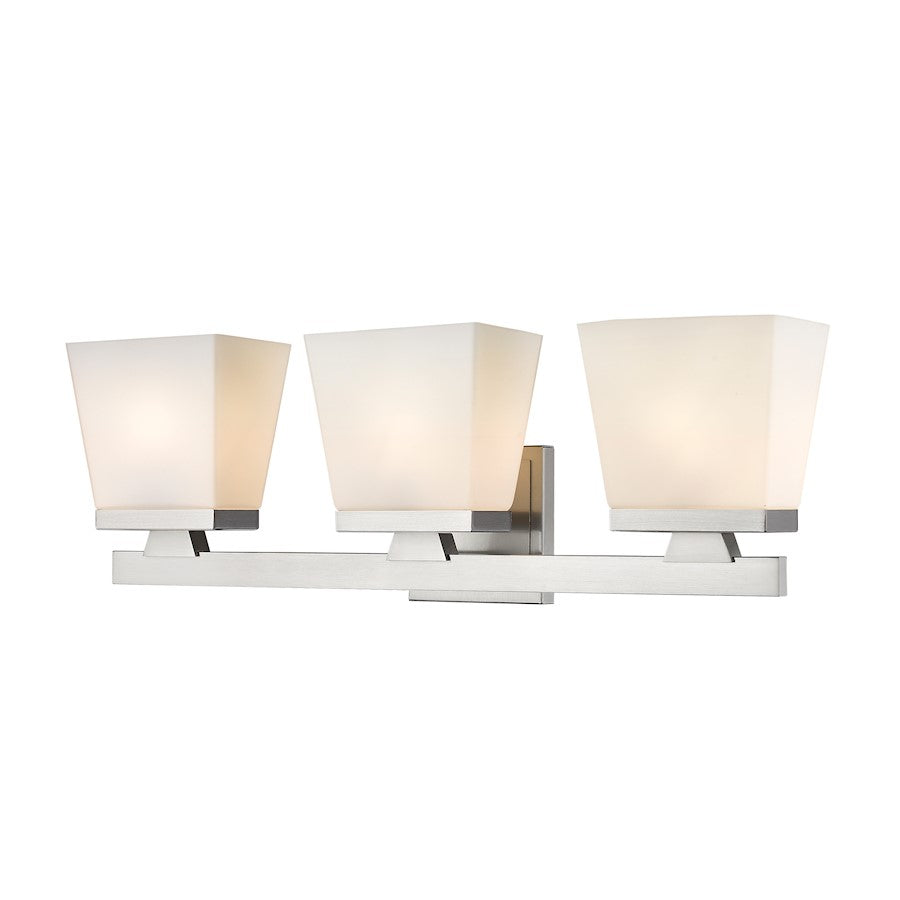 Z-Lite Astor 3 Light Vanity, Brushed Nickel/Etched Opal - 1937-3V-BN