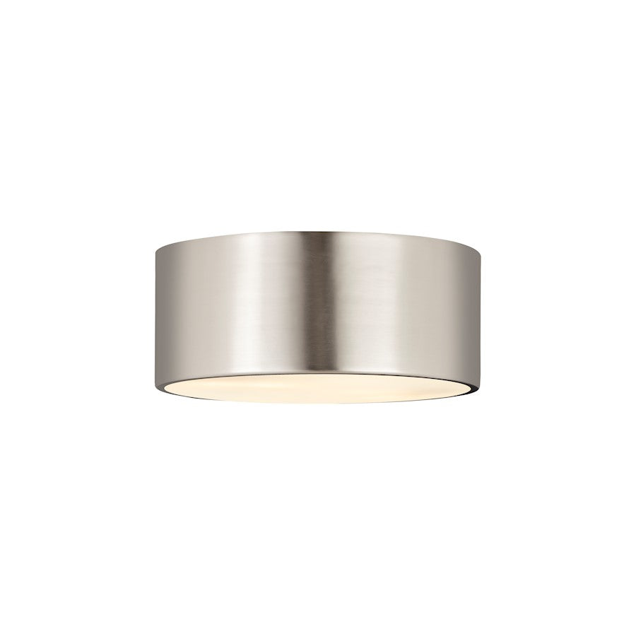 Z-Lite Harley 2 Light Flush Mount, Brushed Nickel - 2302F2-BN