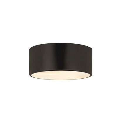 Z-Lite Harley 2 Light Flush Mount, Matte Black - 2302F2-MB