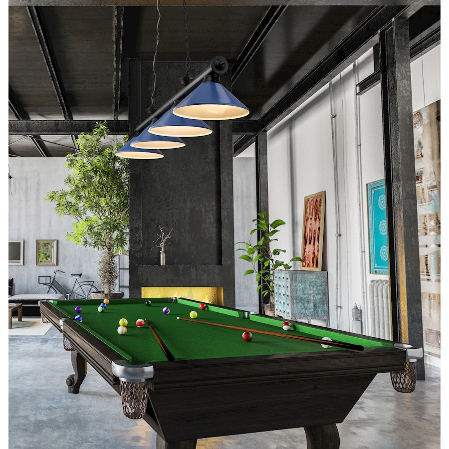 Z-Lite Cordon Billiard, Matte Black