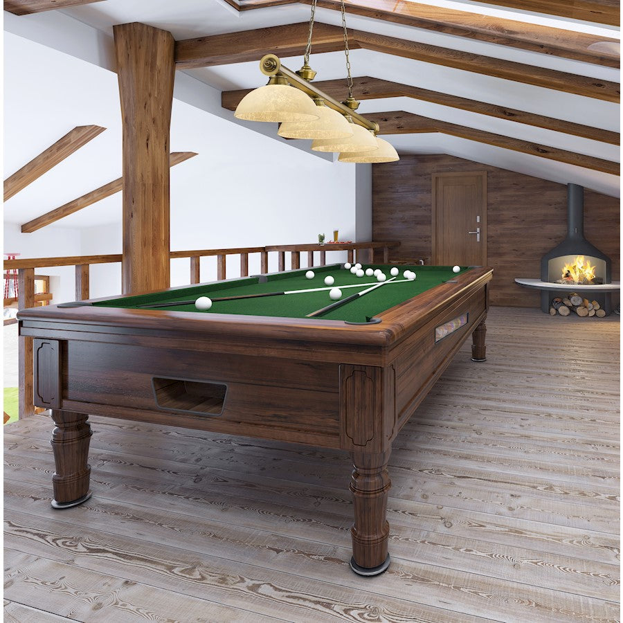 Z-Lite Cordon 57" Billiard, Rubbed Brass