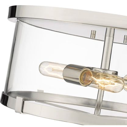 Z-Lite Callista 3 Light Flush Mount