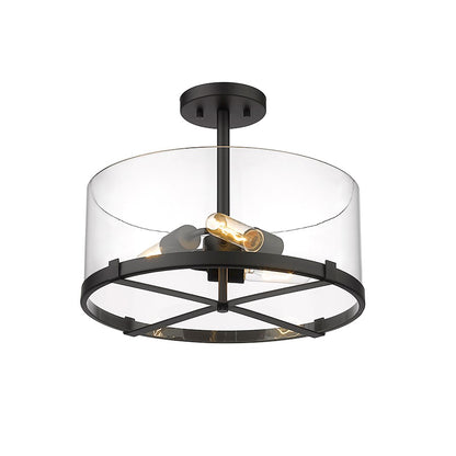 Z-Lite Callista 3 Light Semi Flush Mount