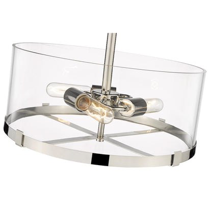 Z-Lite Callista 3 Light Semi Flush Mount