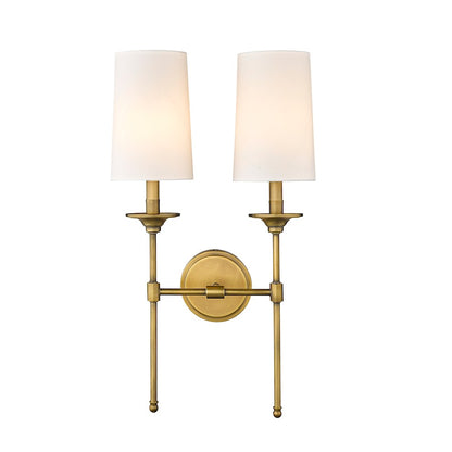 2 Light Wall Sconce