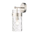 Z-Lite Fontaine 1 Light Wall Sconce, Polished Nickel/Clear - 3035-1SS-PN