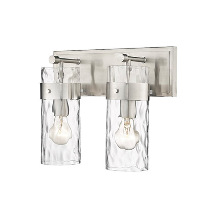 2 Light Bathroom Vanity Light, Clear