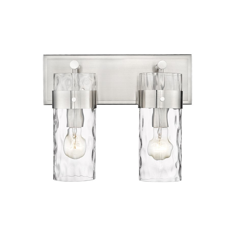 2 Light Bathroom Vanity Light, Clear