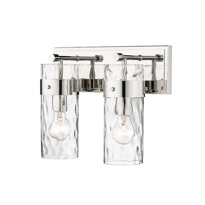 2 Light Bathroom Vanity Light, Clear