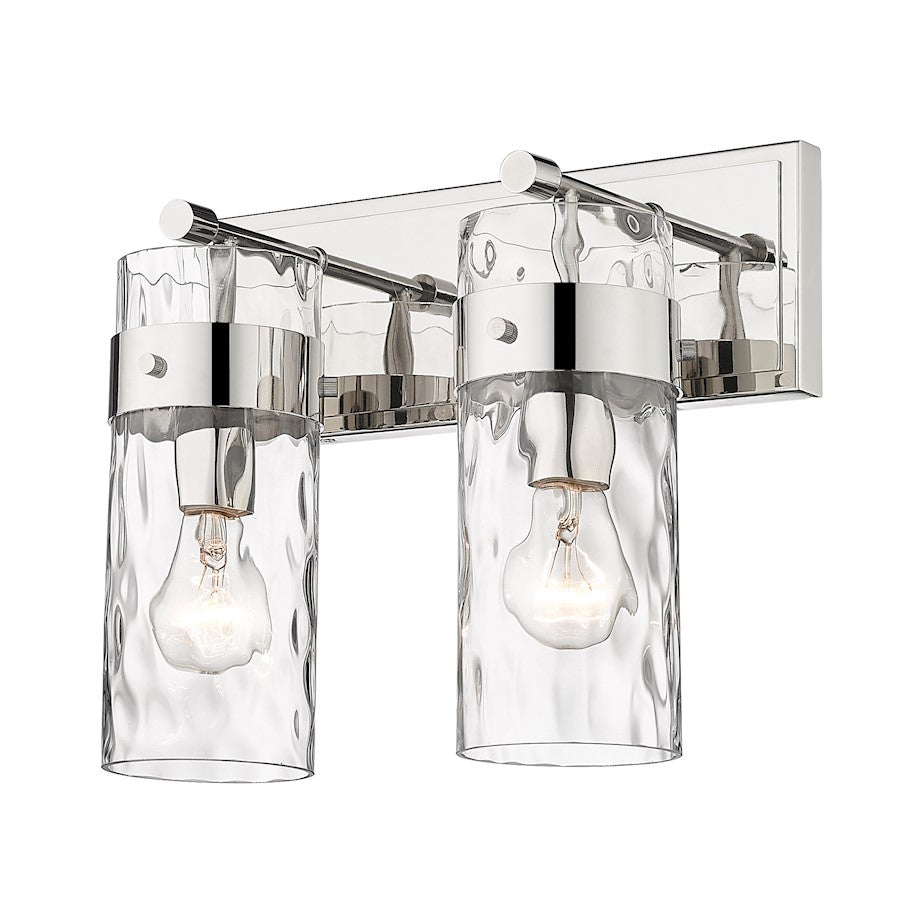 2 Light Bathroom Vanity Light, Clear