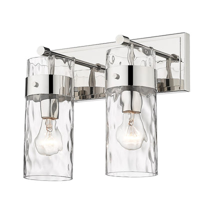 2 Light Bathroom Vanity Light, Clear