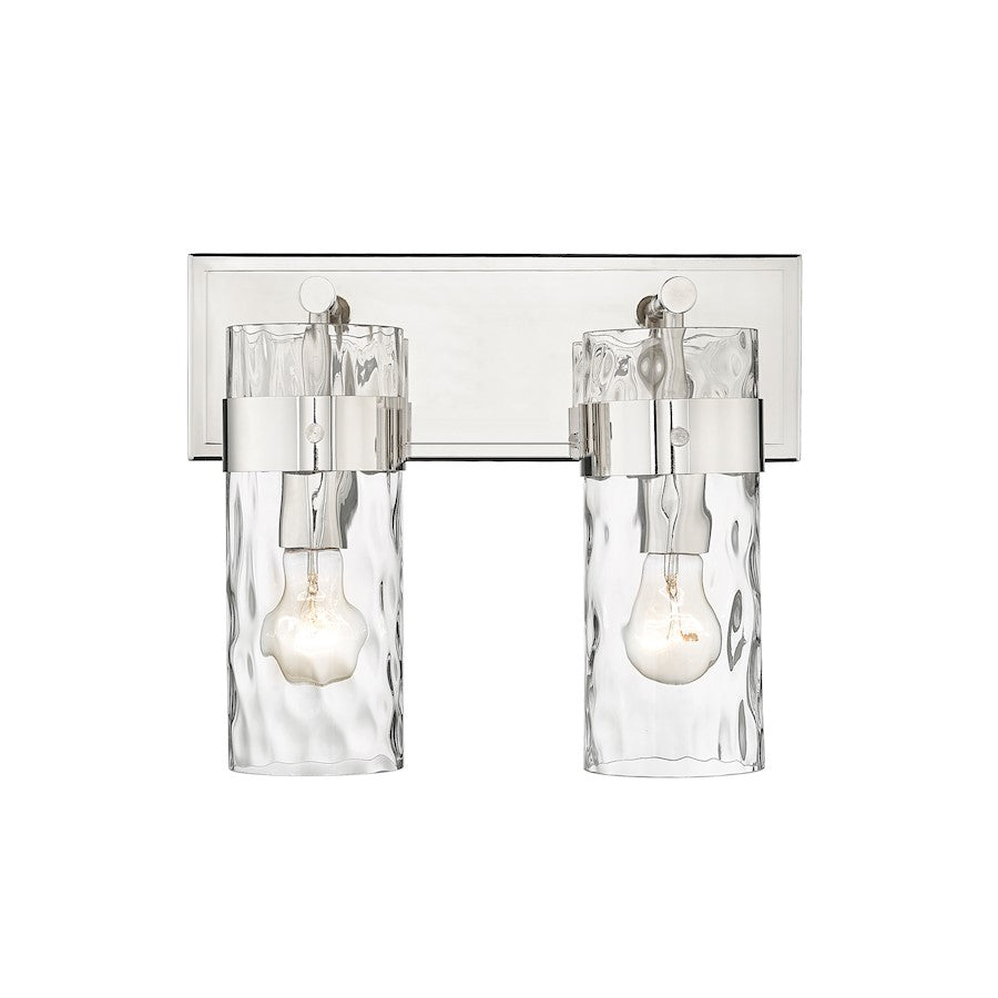 2 Light Bathroom Vanity Light, Clear