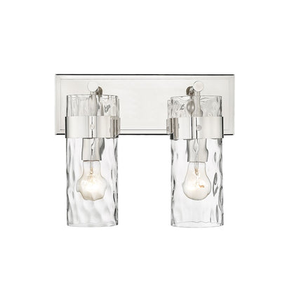 2 Light Bathroom Vanity Light, Clear