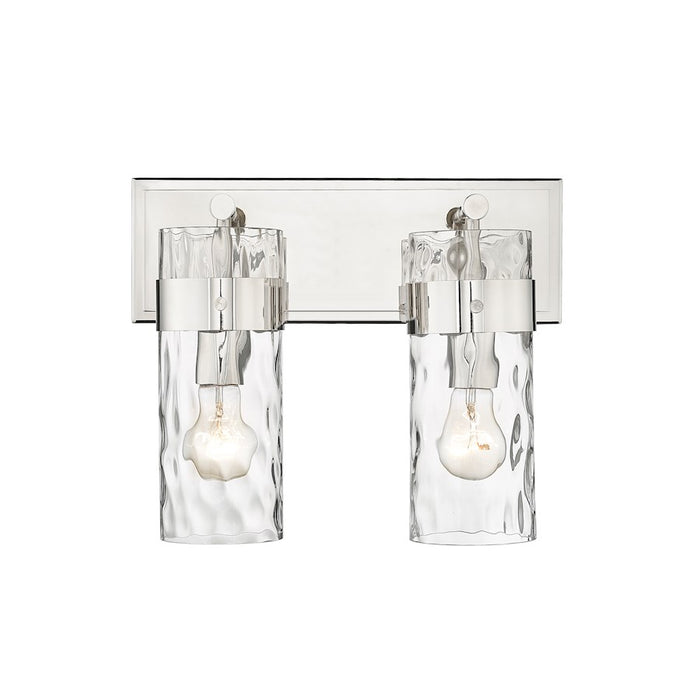 Z-Lite Fontaine 2 Light Vanity, Clear