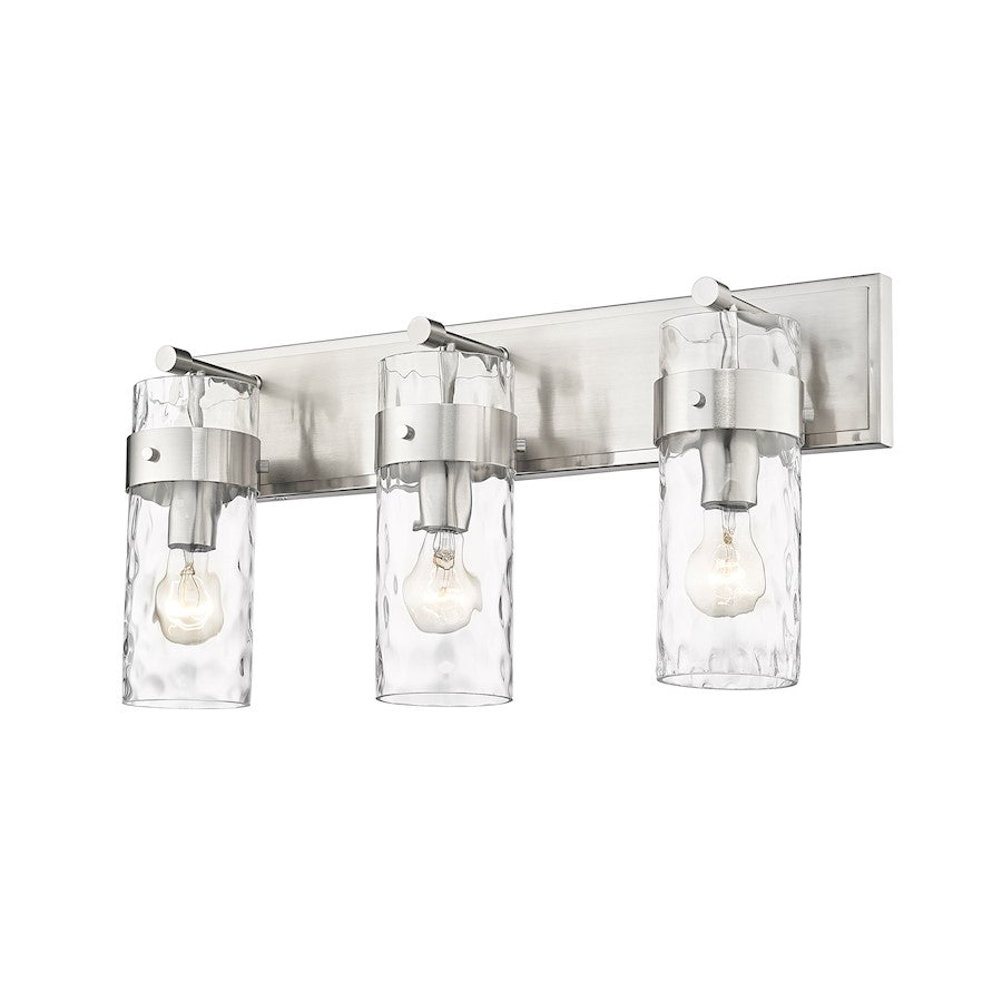 3 Light Bathroom Vanity Light, Clear