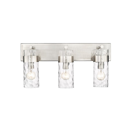 3 Light Bathroom Vanity Light, Clear