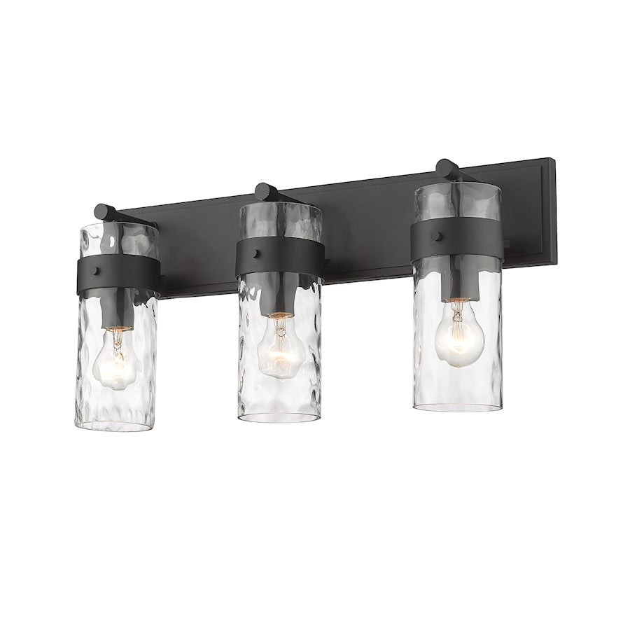 3 Light Bathroom Vanity Light, Clear