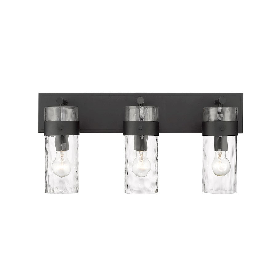 3 Light Bathroom Vanity Light, Clear