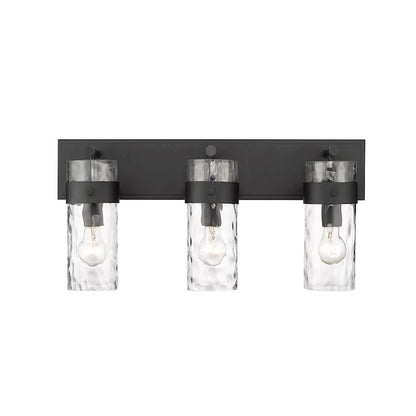 3 Light Bathroom Vanity Light, Clear