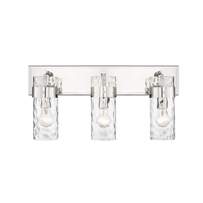 3 Light Bathroom Vanity Light, Clear