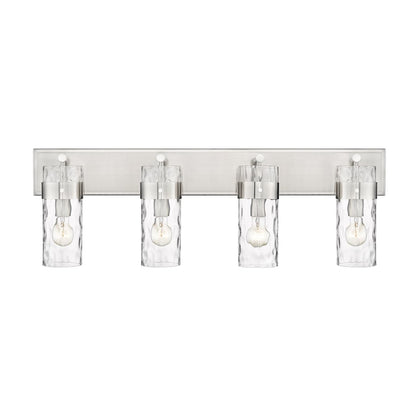 4 Light Bathroom Vanity Light, Clear