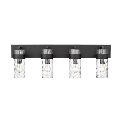 4 Light Bathroom Vanity Light, Clear