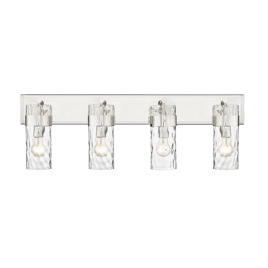 4 Light Bathroom Vanity Light, Clear