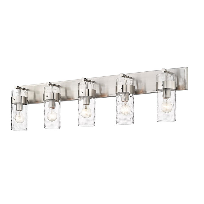 Z-Lite Fontaine 5 Light Vanity, Clear