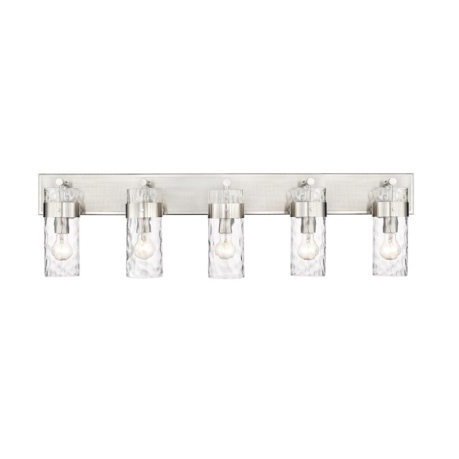 5 Light Bathroom Vanity Light, Clear