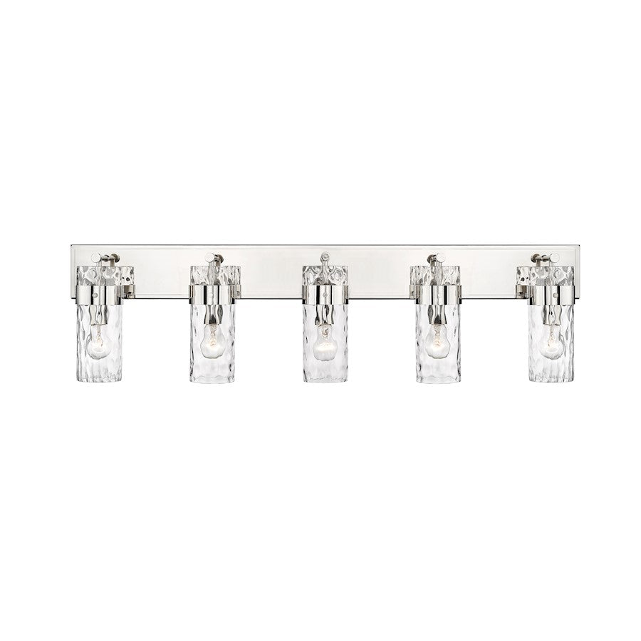 5 Light Bathroom Vanity Light, Clear