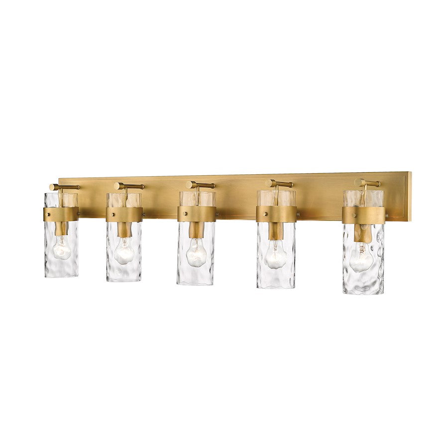 5 Light Bathroom Vanity Light, Clear