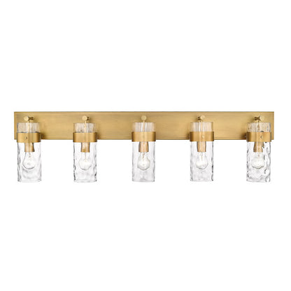 5 Light Bathroom Vanity Light, Clear