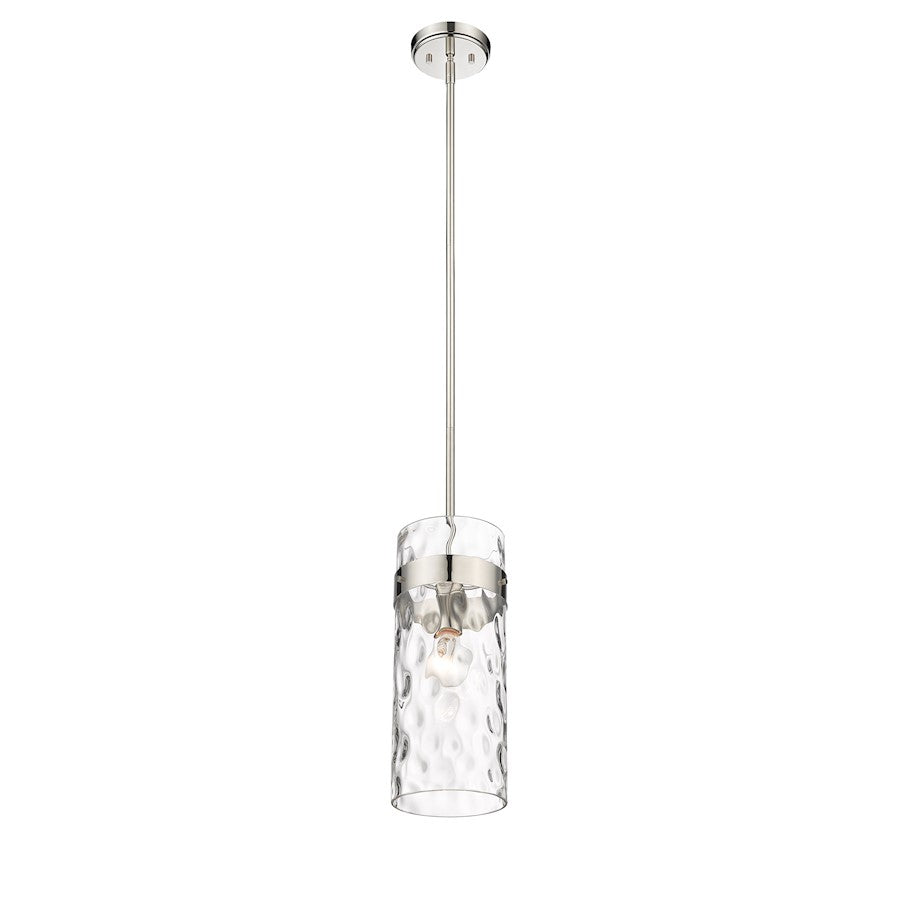 1 Light Pendant, Clear