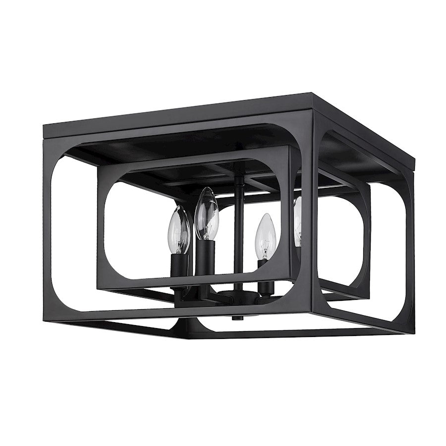 Z-Lite Easton 4 Light Flush Mount