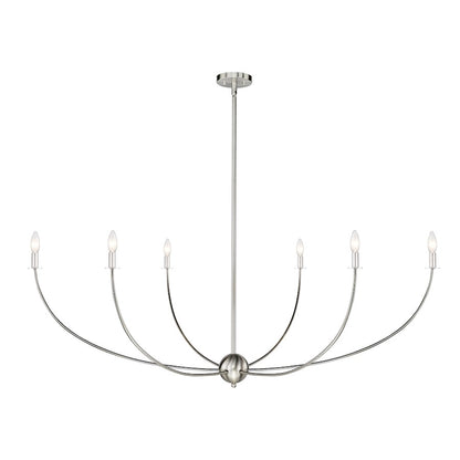 6 Light 62" Chandelier