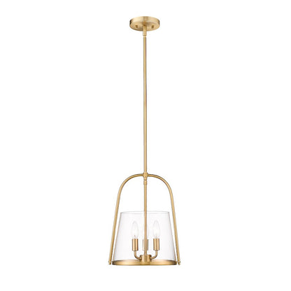 Z-Lite Archis 3 Light Pendant, Modern Gold/Clear - 3041P12-MGLD