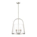 Z-Lite Archis 5 Light Pendant, Brushed Nickel/Clear - 3041P18-BN