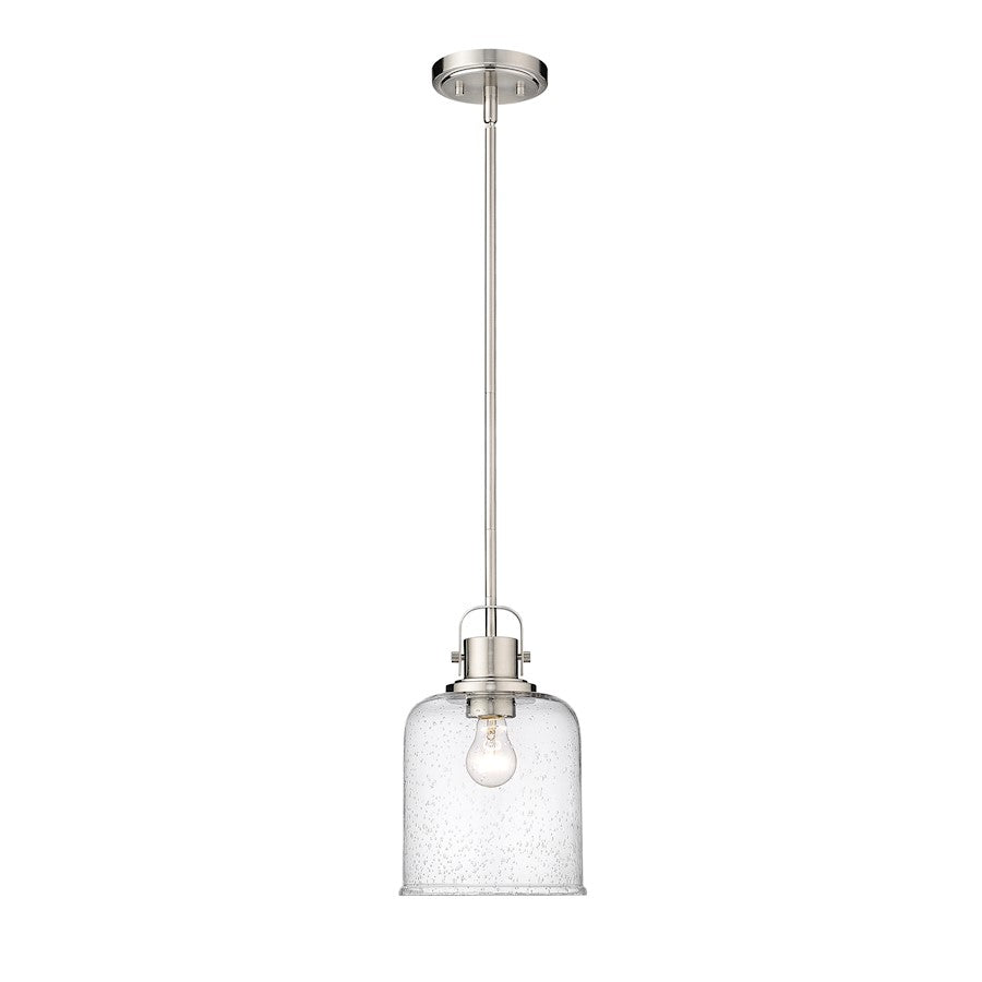 1 Light Pendant, Clear