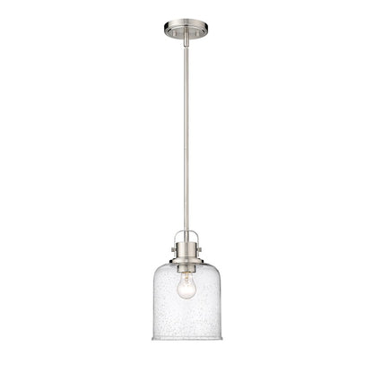 1 Light Pendant, Clear