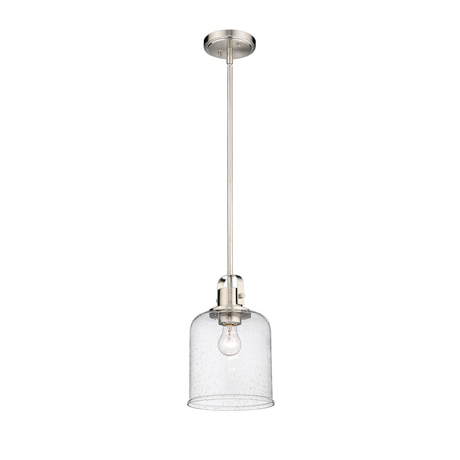 1 Light Pendant, Clear