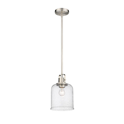 1 Light Pendant, Clear