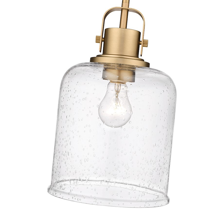 1 Light Pendant, Clear