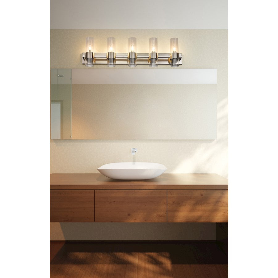 5 Light Bathroom Vanity Light